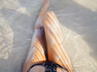 Alejandra Ghersi bez stroju kąpielowego